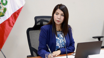 Congreso retrocede y suspende a María Cordero Jon Tay