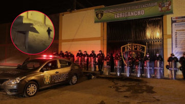Vecinos captan fuga de presidiario del penal de Lurigancho
