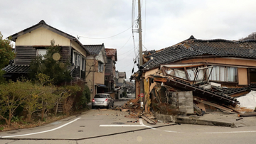 2024 empieza con terremoto en Japón y atentado en Corea del Sur