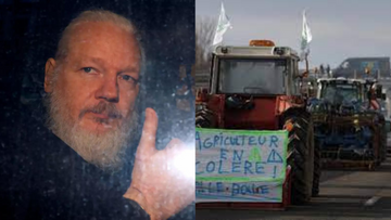Lo último sobre Assange y las protestas de agricultores en Europa
