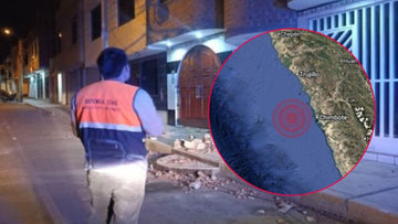 Sismo de magnitud 6 en Chimbote se sintió en diez regiones