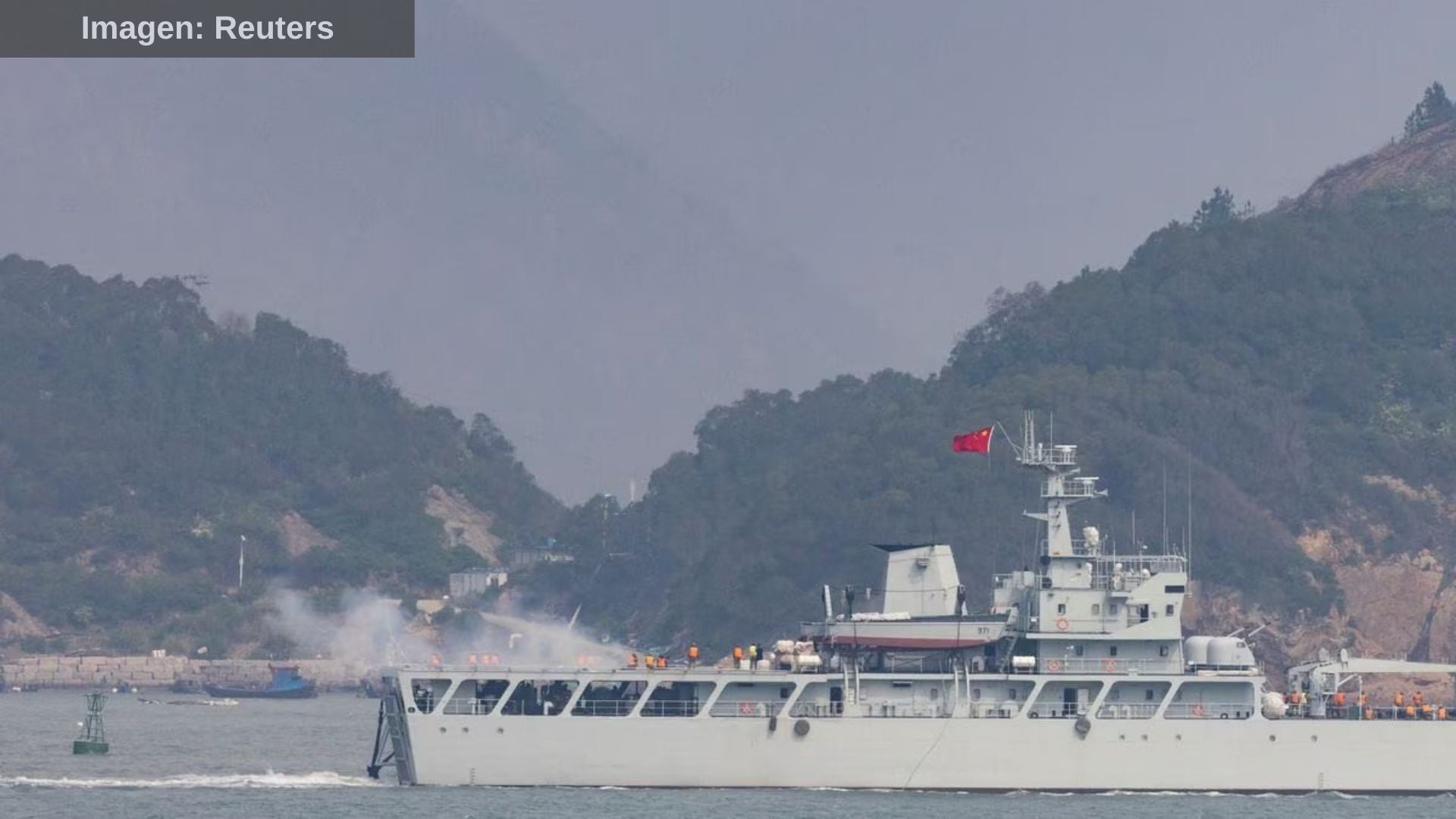 Las maniobras militares de China alrededor de Taiwán