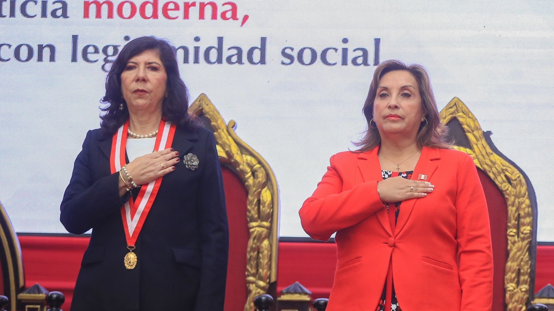 Dina Boluarte y presidenta del Poder Judicial chocan por Corte IDH