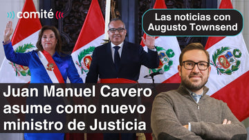 Juan Manuel Cavero asume el MINJUS tras renuncia de Santiváñez