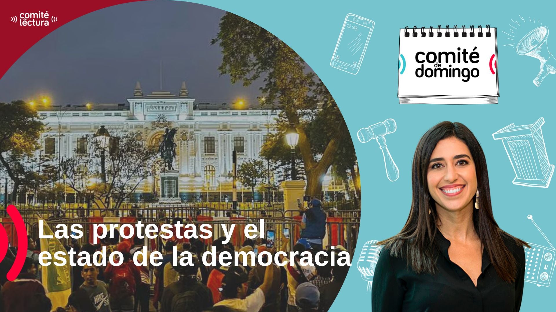 Las protestas y el estado de la democracia en el Perú