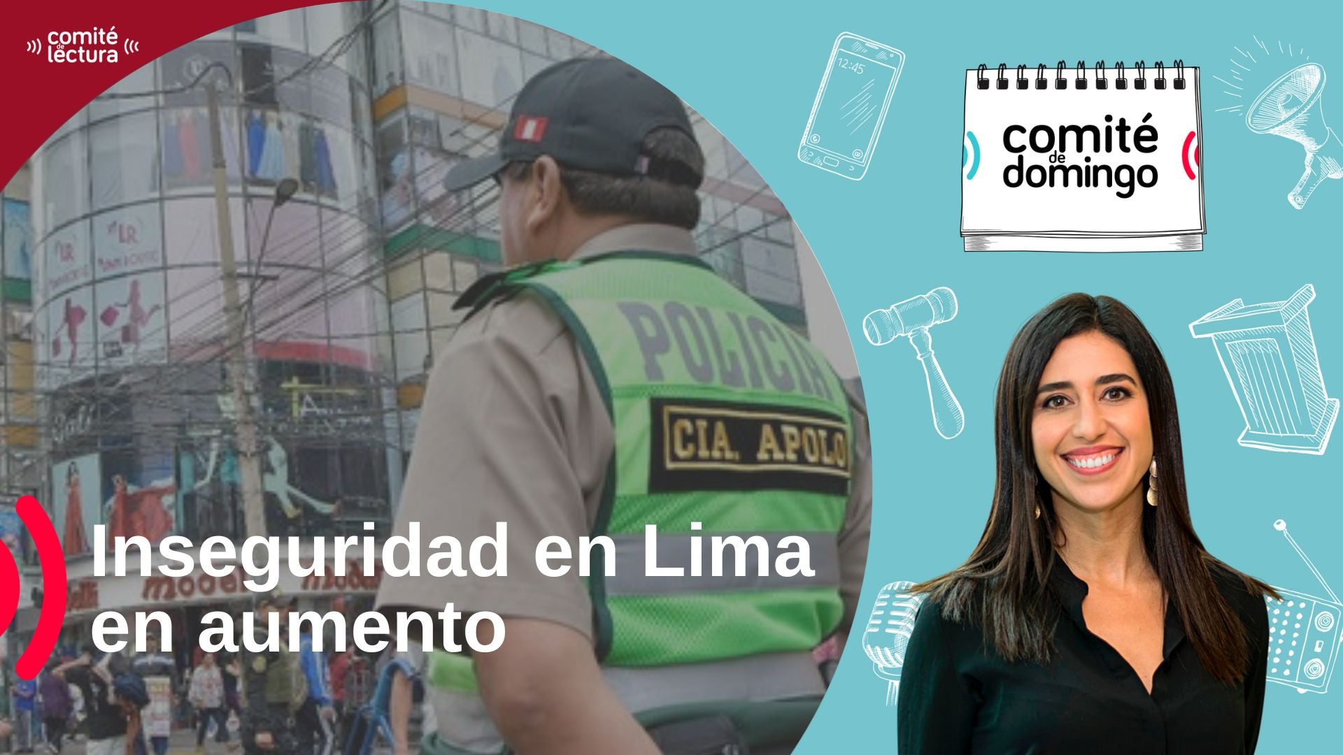 Inseguridad en Lima en aumento + El viaje de Dina Boluarte